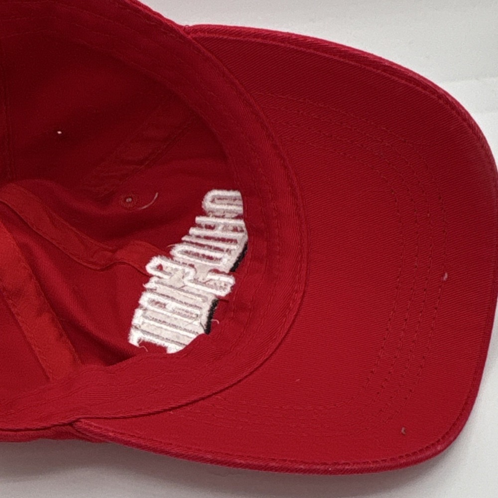 Ohio‎ State Buckeyes Red Adjustable Hat NCAA Officially Licensed Spell Out - Picture 7 of 8